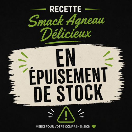 SMACK – Super aliments crus déshydratés pour chiens