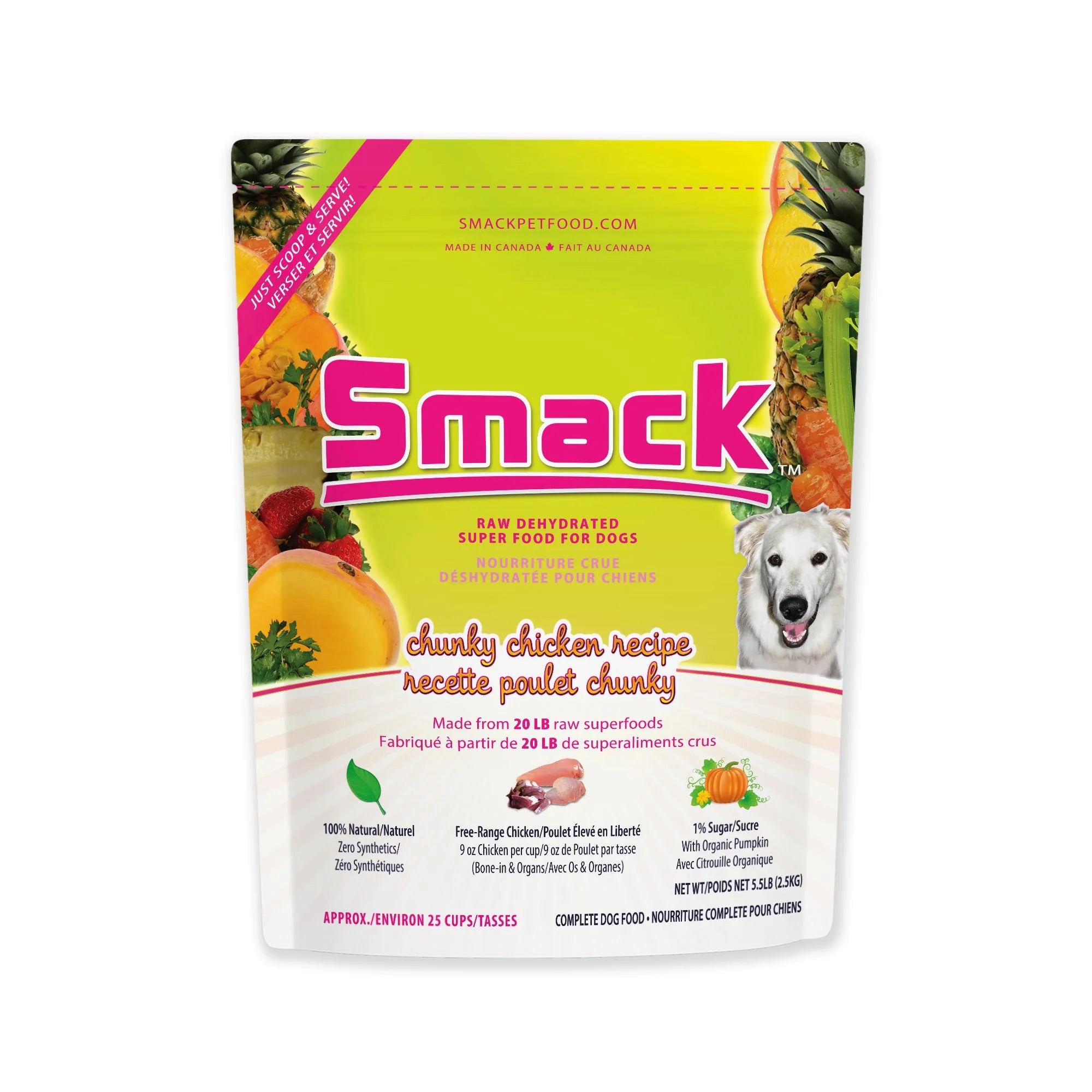 SMACK – Dehydrated Raw Superfoods for Dogs