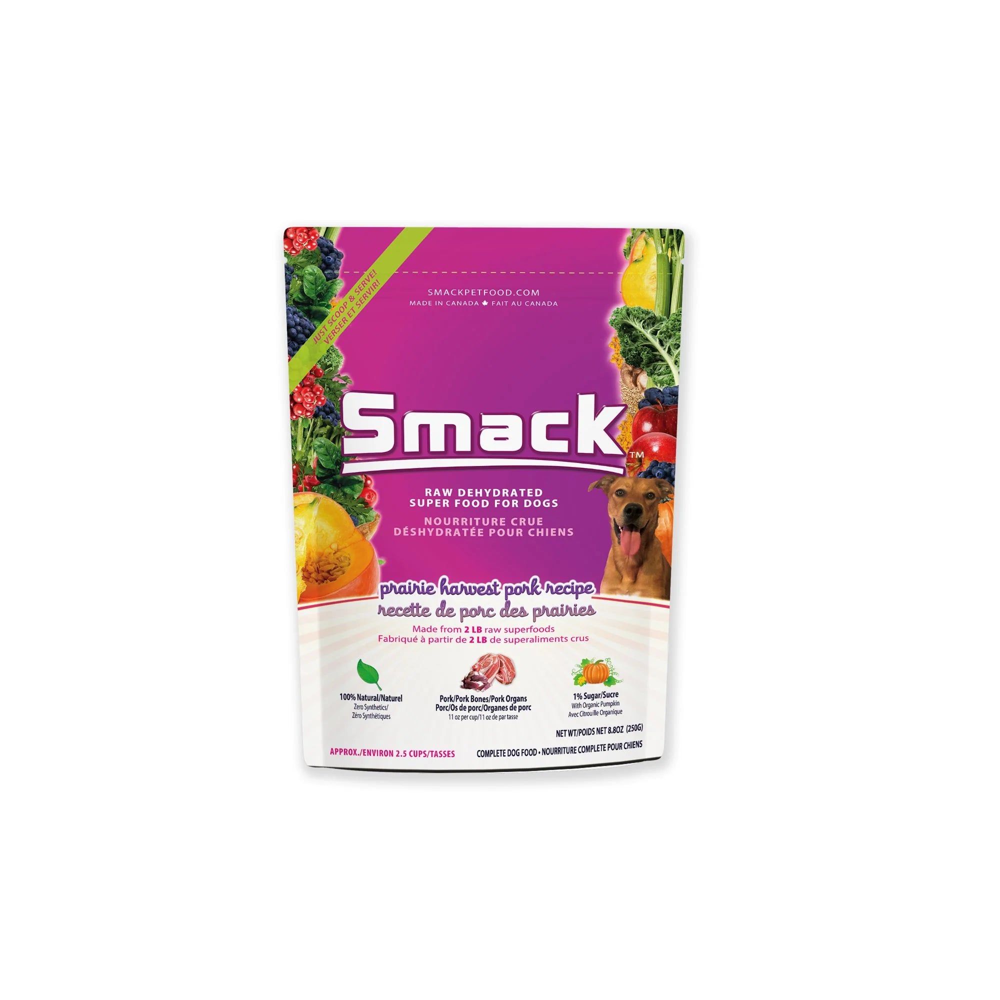 SMACK – Dehydrated Raw Superfoods for Dogs